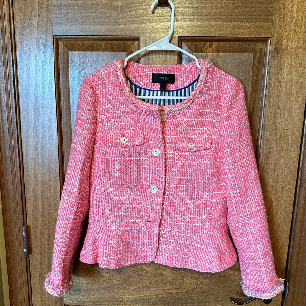 EUC J Crew Tweed Jacket